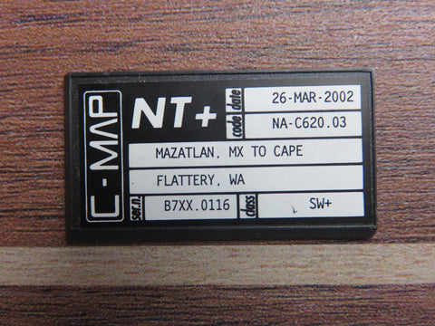 C-MAP NA-C620 NT+ C-Card Electronic Chart Map Mazatlan Mexico To Cape Flattery WA USA