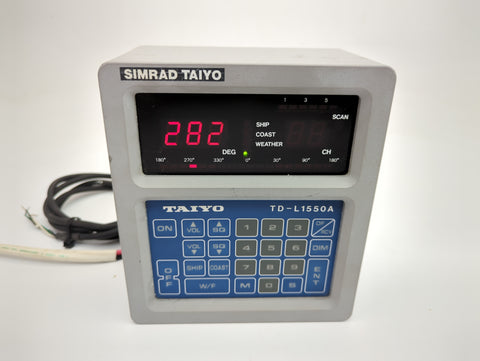 Simrad Taiyo TD-L1550A Synthesized Compact VHF Automatic Digital Direction Finder