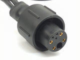 Raymarine E66022 Airmar 33-381-01 ST DSM30 DSM300 Sounder Transducer Adaptor Y-Cable YCBL-ADPTR
