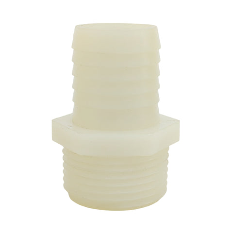 Buck Algonquin 60TN86 Tuff-Lite Nylon 1” Hose ID X 3/4” MNPT Hose Adapter Fitting