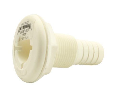 Forespar 906026 CF 253 White 1" Marelon Mushroom Head Thru-Hull Fitting