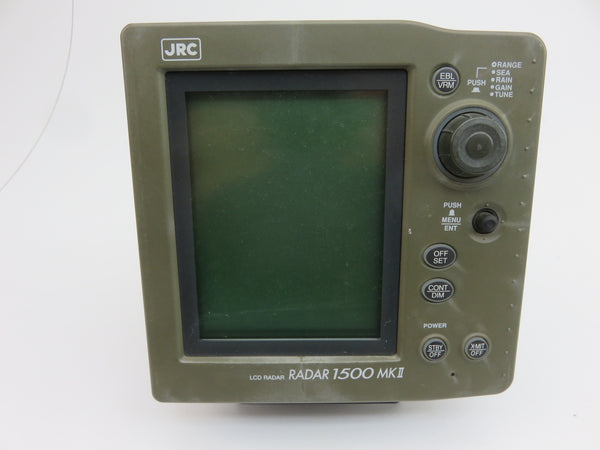 JRC RADAR 1500 MKII JMA-1021 NCD-3970A Marine LCD Radar Display FOR PA –  Second Wind Sales