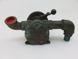 Jabsco 6590-0004 Vintage Bronze Manual Pedestal Self-Priming Mount Clutch Pump