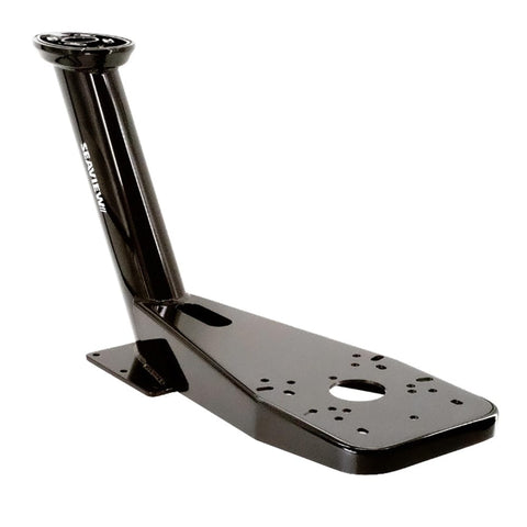 Seaview PMADM2M2BLK Black Pre-Drilled Dual Mount for 4.5' Open Array Radar