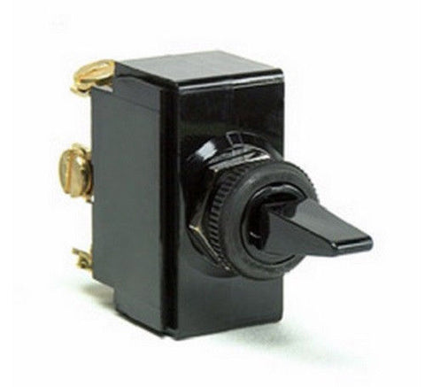 Cole Hersee 54104 SPDT On-Off-Momentary On 3 Screw Standard Wedge Toggle Switch - Second Wind Sales