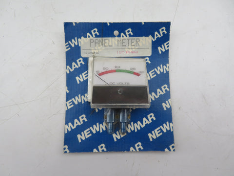 Newmar 023-1632-0 Marine 16-32 Volt 2-1/2" Square Front Panel Lens DC Voltmeter