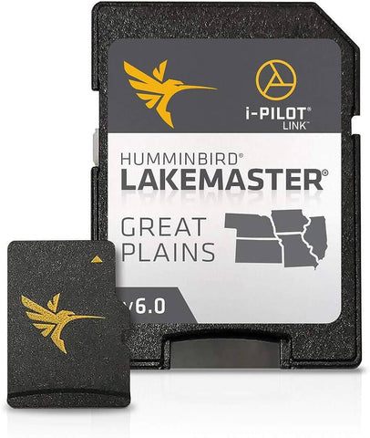 Humminbird 600017-5 LakeMaster Great Plains V6 Digital GPS Map microSD Electronic Chart