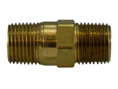 Midland Metal 46-571V 46571V Brass 1/4" Male Pipe Viton Seal Check Valve