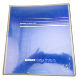 Kohler TP-5591 3/00b Genuine OEM Marine Generator Blue Binder Service Parts Manual