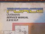 Mercury Marine Force OB4268A 9.9 & 15 HP Outboards Service Manual - Second Wind Sales