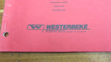Westerbeke 34654 Genuine OEM 4 Cylinder Gasoline Generator Set Technical Manual - Second Wind Sales