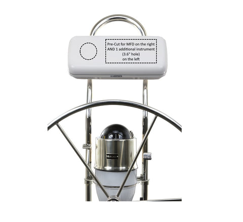 NavPod GP1516 SystemPod 9.5" Wide Guard Pre-Cut NSS7 evo2 B&G Zeus2 7 and 1 Instrument 3.6″ Hole