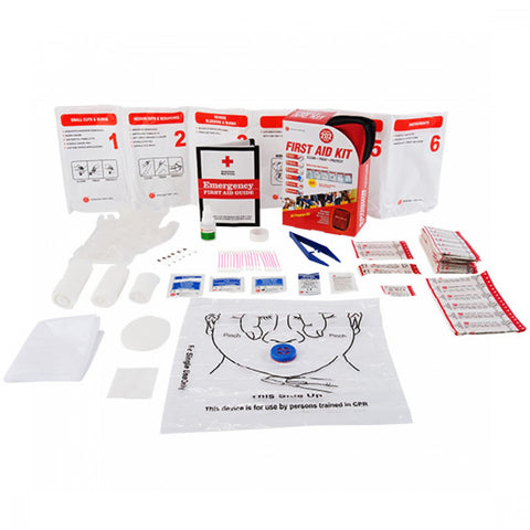 Genuine First Aid 9999-2302 202 Piece Soft Sided All Purpose Emergency First Aid Kit