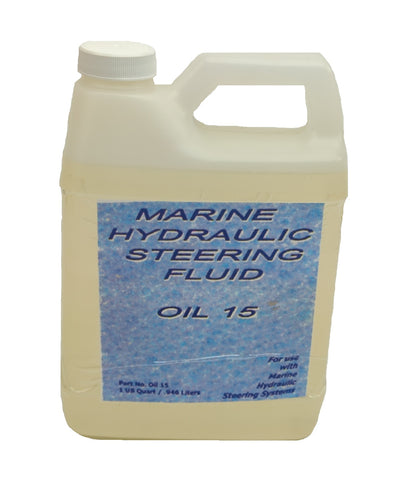 Marine Hydraulic Steering System Fluid Oil 15 1 Quart 15 cst at 40°C