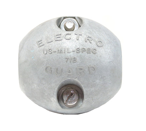 Electro Guard SL-0875 Streamlined Barrel Collar 7/8" Propeller Shaft Zinc Anode