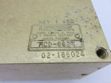 Eaton Vickers 02-186024 MCD-6624 Marine 24VDC 1.5 LPM Hydraulic Solenoid Manifold Control Valve