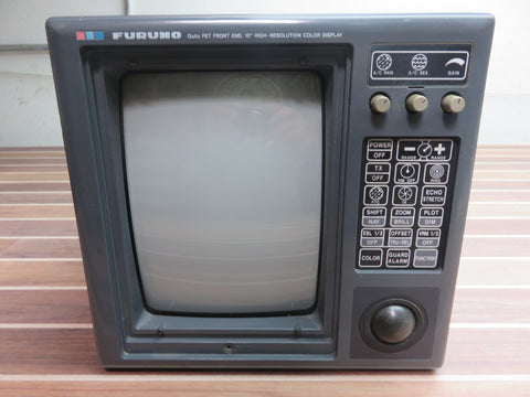 Furuno FCR-1100 RDP-089 Boat Marine 10" Color CRT Display FOR PARTS