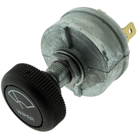 Cole Hersee 75228-04 Two-Speed Rotary Switch with Dynamic Parking Windshield Wiper Switch