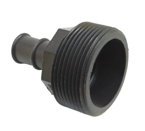 Marine East 8941 Black 3/4" X 5/8” Male Pipe to Barb Hose Adaptor Adapter Fitting
