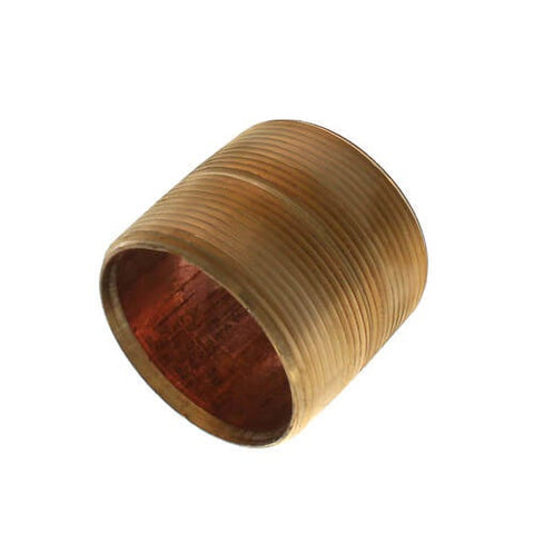 Midland Metal 40-160 40160 2" X Close Red Brass Pipe Fitting Plumbing Nipple
