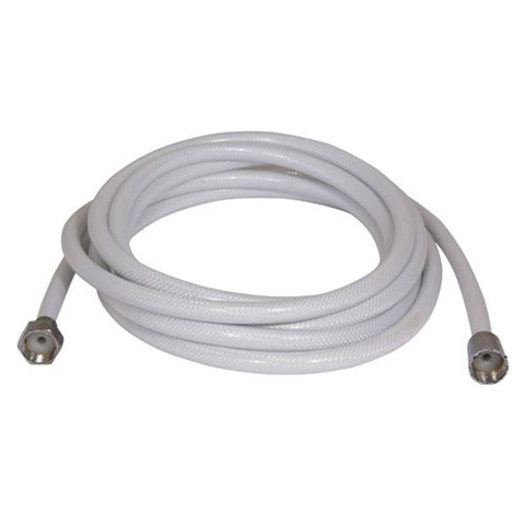 CanSB NI2475 Boat Marine 1/2" C X 1/2" BSP 5M Reinforced White Shower Hose ITNI2476