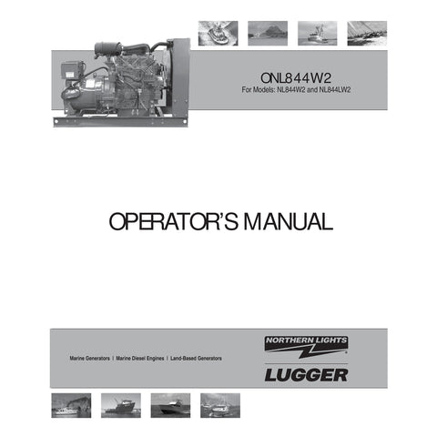 Northern Lights ONL844W2 Lugger Genuine OEM NL844W2 NL844LW2 Operator’s Manual