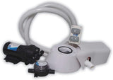 Jabsco 37255-0094 Quiet Flush Model 37255 Series 24V Electric Toilet Conversion Kit