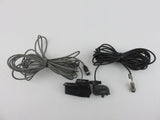 Impulse 650-3303 + 653-0704 FishFinder 120 KHz 45° Beam Angle Transom Mount Transducer with Speed and Temp