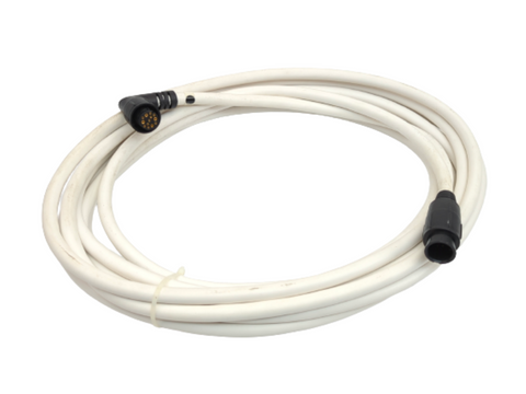 Raymarine E55072 Marine C/E-Series Analog Radar Dome 10m Extension Cable with 90° Display Connector