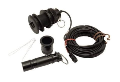 Lowrance LEI 000-0090-99 ST-HBK Black 40’ Cable Thru-Hull Speed and Temperature Sensor Probe
