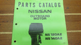 Nissan 002N21037-3 Genuine OEM NS 120A2 & 140A2 2-Stroke Outboard Parts Catalog