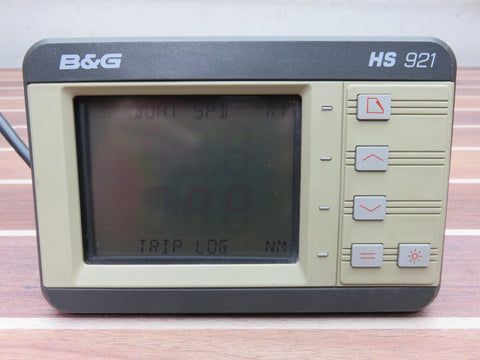 B&G Brookes and Gatehouse Hydra HS921 Boat Marine LCD Display HS-921