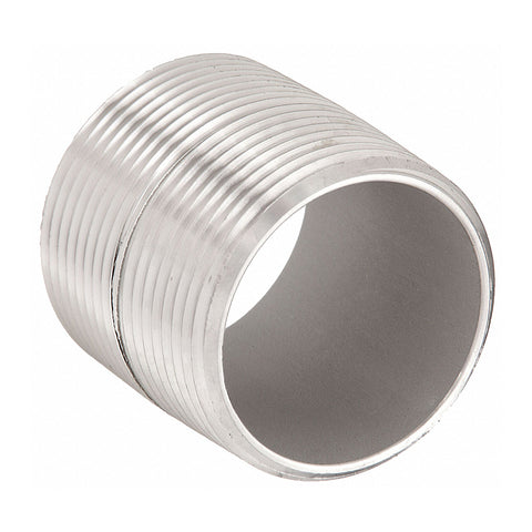 Midland Metal 48-180 48180 Stainless Steel 2-1/2” X Close SCH 40 Nipple Fitting