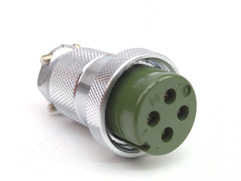 Furuno 000-506-505 000-160-159 Marine 4-Pin FishFinder Transducer Cable Connector