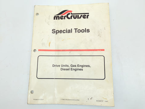 Mercury MerCruiser 90-806737 Genuine OEM Drive Units Gas Diesel Engines Service Manual