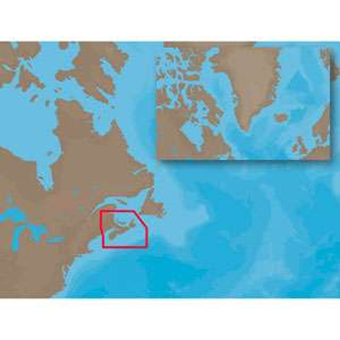 C-MAP NA-C205 NT+ C-Card Electronic Chart Map Fundy Nova Scotia Pei & Cape Breton