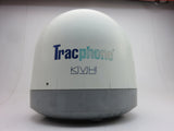 KVH TracPhone 50 Deluxe 01-0207 Marine Mobile Satellite Telephone Dish and Dome