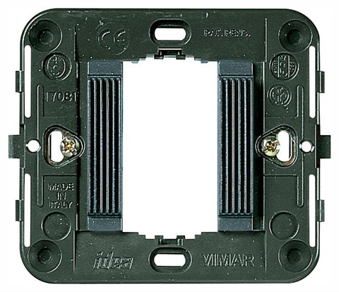 Vimar 17081 Idea 60mm Flush 1-Module Switch Mounting Frame with Claw and Screw
