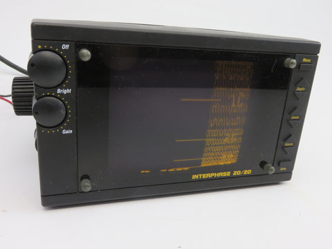 dual fish finders Interphase 20/20 Marine Video Sounder Depth Finder Fish Finder with Tr – Second Wind Sales