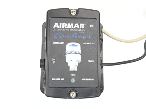 Airmar 33-800-01 WS-USBN Ultrasonic Weatherstation NMEA 0183 Combiner 18-502-01 PB100 PB150 PB200 Weather Station