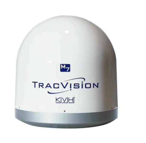 KVH TracVision M7 Marine Galaxy Latin America DirecTV LA Satellite Television HD TV Dome and Antenna