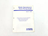 Volvo Penta 776220-9 Genuine OEM 1999 Dealer Operations and Parts Pricing Guide Manual