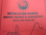 Westerbeke 43268 Marine Engines and Generators Diesel and Gasoline Installation Manual - Second Wind Sales