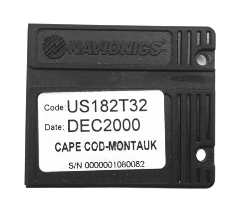 Navionics US182T32 NavChart Classic Electronic Chart Card Map Cape Cod and Montauk