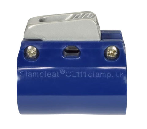 Clamcleat CL244 Marine Boat Aluminum Boom Rope Cleat and Clamp