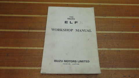 Isuzu ELF DL Series Genuine OEM Diesel Engine Fuel Electrical Workshop Manual - Second Wind Sales