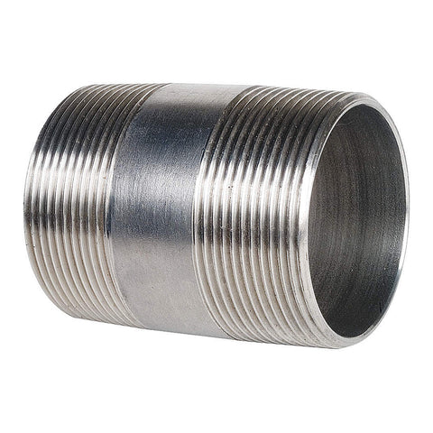 Midland Metal 48-181 48181 Stainless Steel 2-1/2” X 3” Male NPT SCH 40 Welded Nipple Fitting