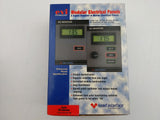Heart Interface EVI 84-5004-01 Modular Electrical Panel Digital DC Ammeter AMP Meter