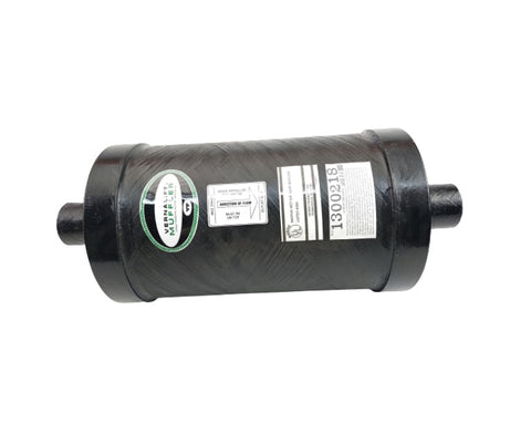 Centek Industries 1500049 1300218 Vernalift Inline 2.50” X 2.50” Wet Exhaust Muffler