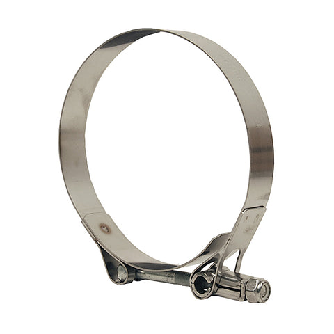 Voss Dixon T40H-75-400-SL T-Bolt 3-1/2” to 4” Stainless Steel Hose Clamp